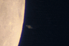 Occultation of Saturn